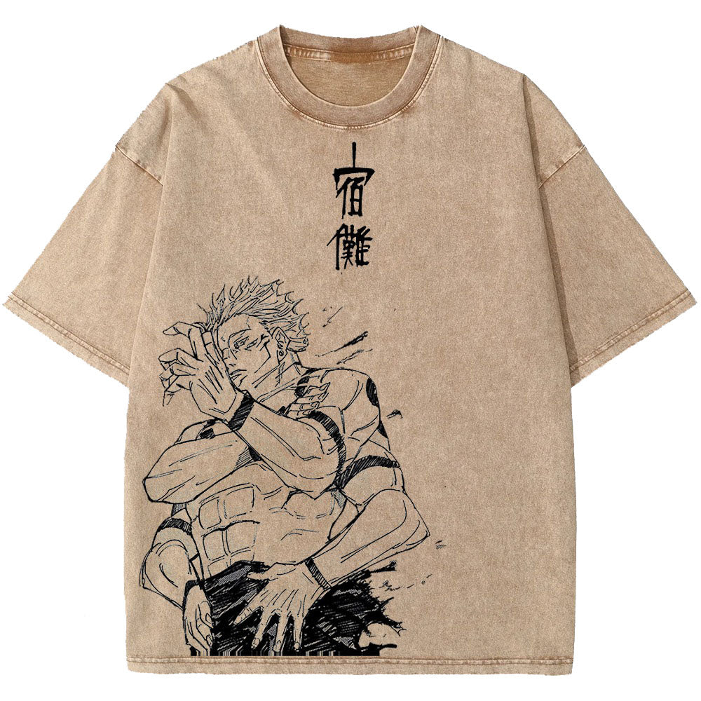 Full Form Sukuna Graphic Tee