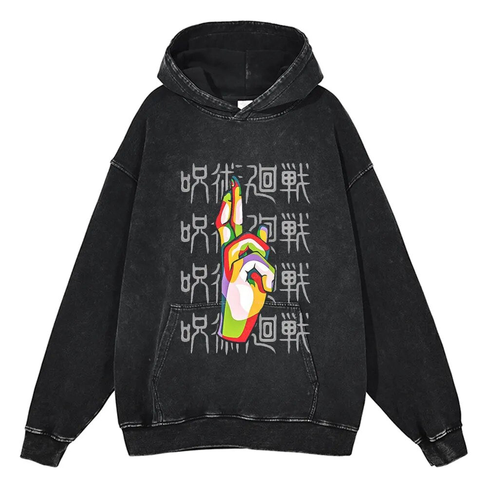 Unlimited Void Sign Vintage Hoodie