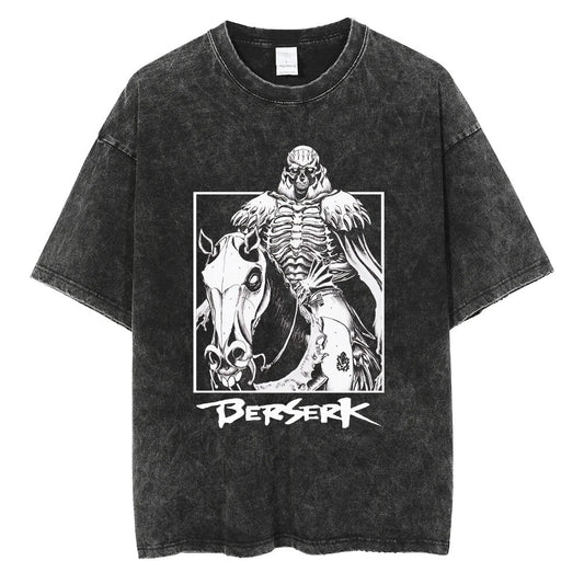 Skull Knight Manga Vintage Tee