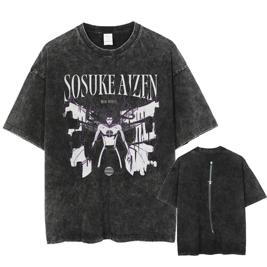 Sosuke Aizen Vintage Tee